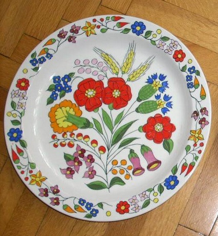 régi magyar tányér